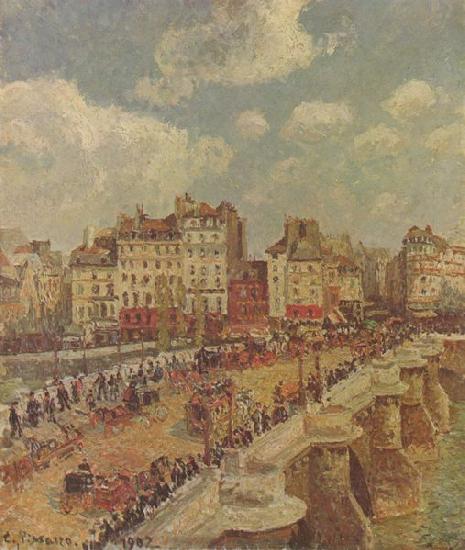 Camille Pissarro Le Pont-Neuf China oil painting art